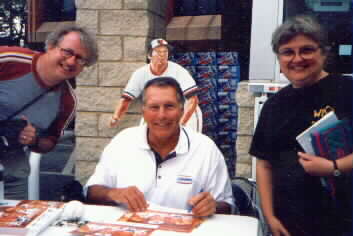 Dan and Kathy With Baseball Hall-of-Famer Brooks Robinson